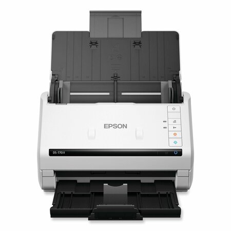 Epson DS-770 II Color Duplex Document Scanner, 600 dpi Opt Resolution, 100-Sheet Duplex Auto Doc Feeder B11B262201
